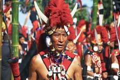 Yimkhiung Men and Women In Traditional attire